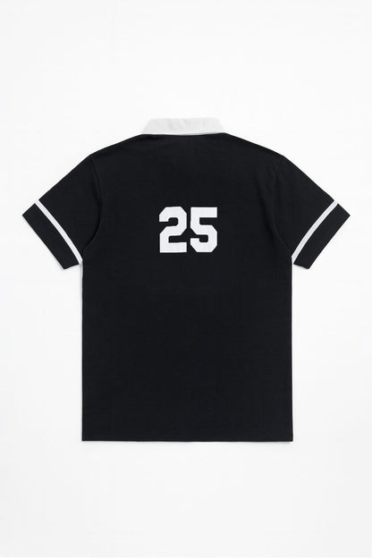 Men's Striped Sleeve Polo Shirt