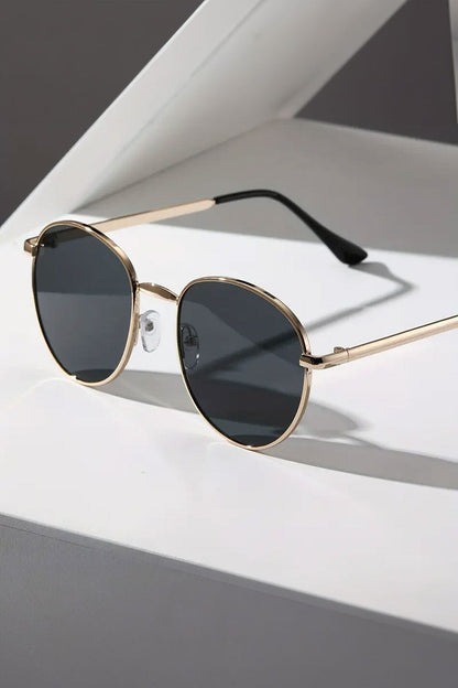 Unisex Rounded Retro Sunglasses