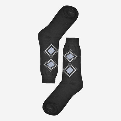 Men's Box Pattern Design Regular Dress Socks Socks RKI D1 EUR 36-44 