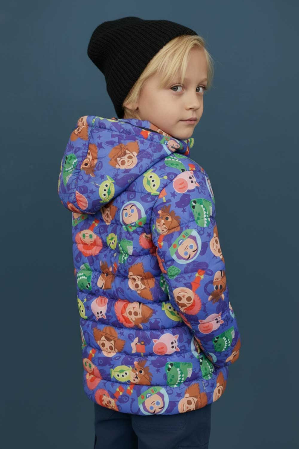 Olive Outfits Kid's Premium Hooded Puffer Jacket