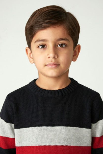 Yes Mom Boy's Grafton Knitted Sweater