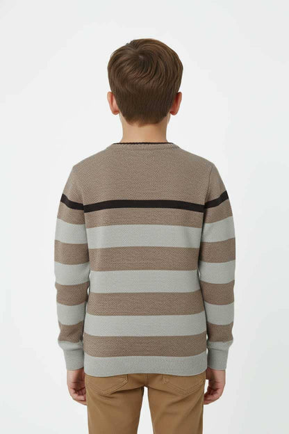 Yes Mom Boy's Lithgow Knitted Sweater