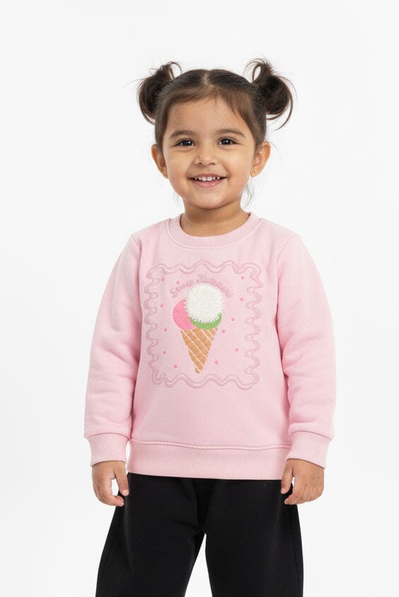 Baby Club Girl's Cone Sweatshirt