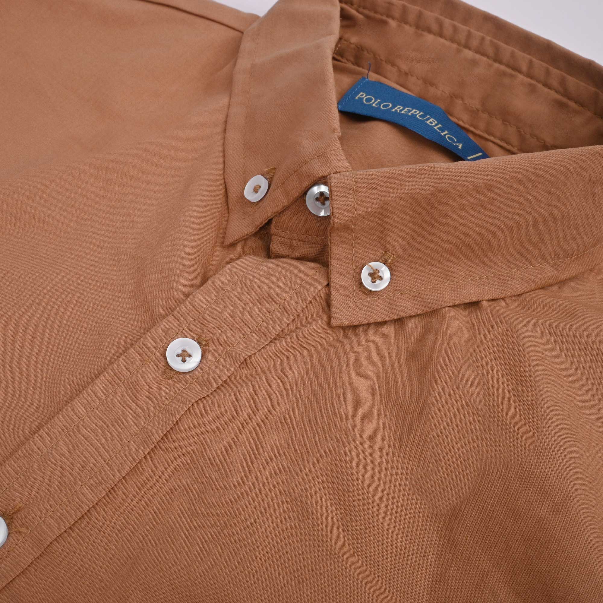 Polo Republica Men's Premium Pony Embroidered Plain Casual Shirt II Men's Casual Shirt Polo Republica 