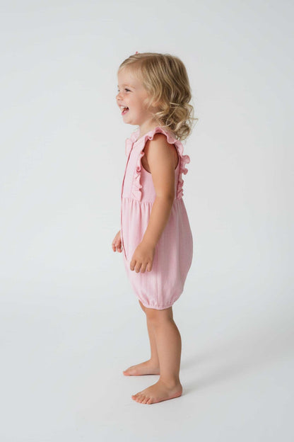 Polo Republica Girl's Frilled Romper