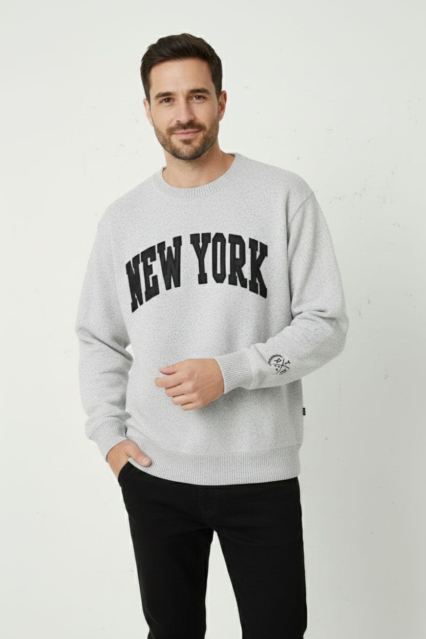 L.A.T Men's New York Minor Fault Sweat Shirt