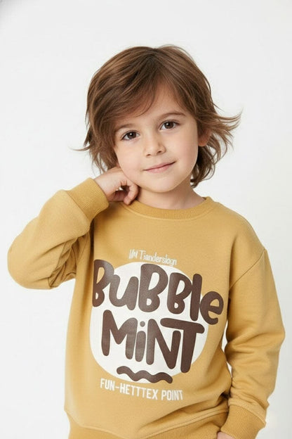 Tiny Teens Boy's Bubble Mint Twin Set