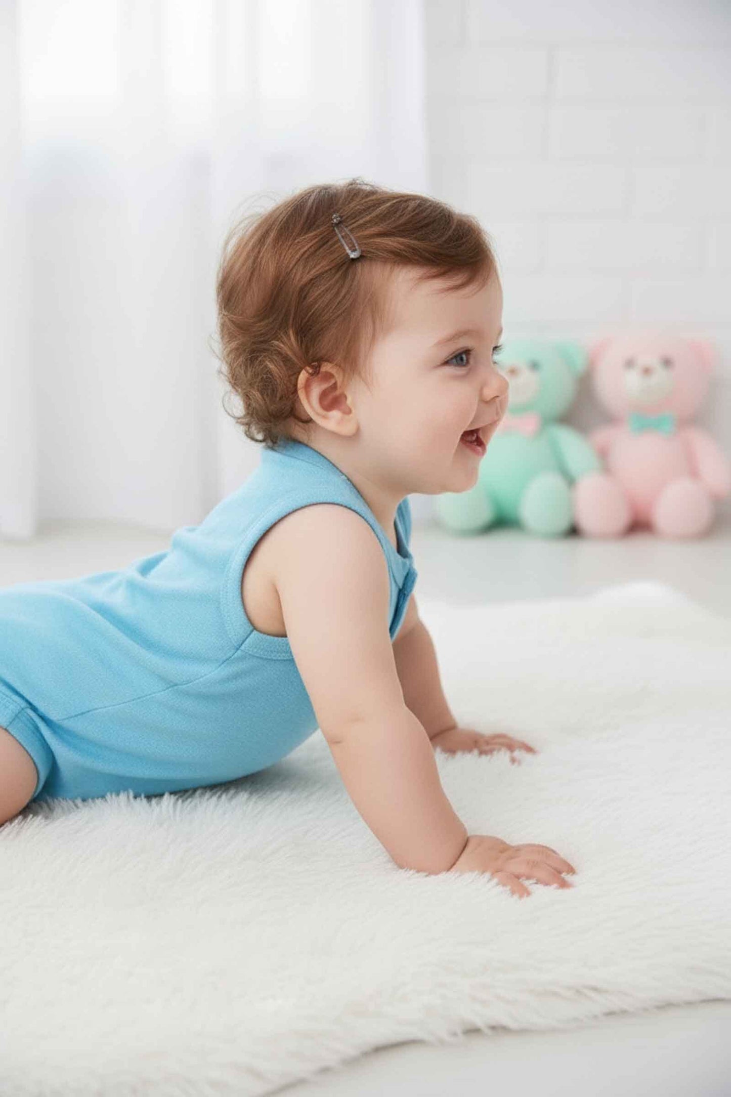 Polo Republica Henley Baby Romper