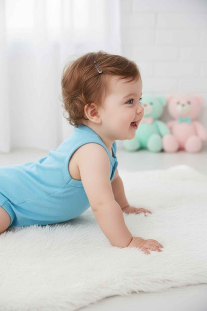 Polo Republica Henley Baby Romper