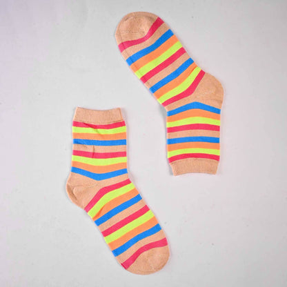 Women's Lining Style Classic Crew Socks Socks SRL Skin D2 EUR 35-40