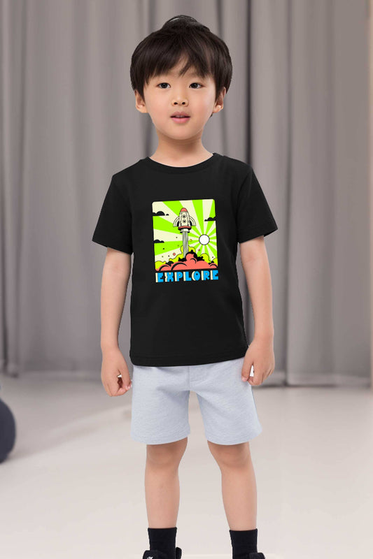 Polo Republica Boy's Explore Printed Tee Shirt Boy's Tee Shirt Polo Republica 