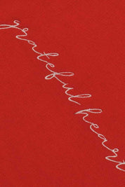 Polo Republica Women's Frill Grateful Embroidered Fleece Sweatshirt