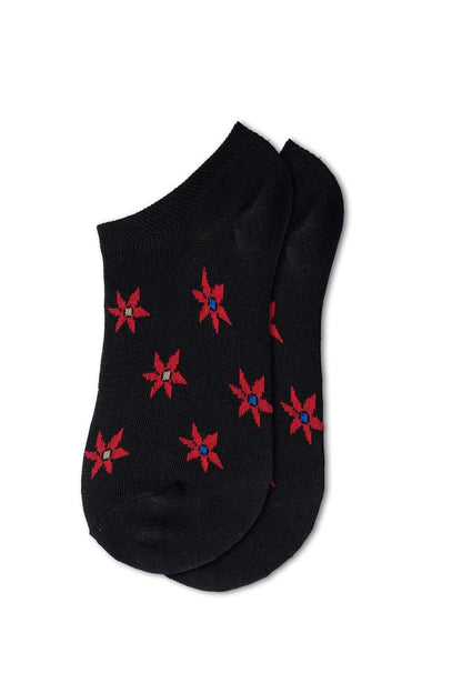 Gol Women's Printed Ankle Socks - Pack Of 3