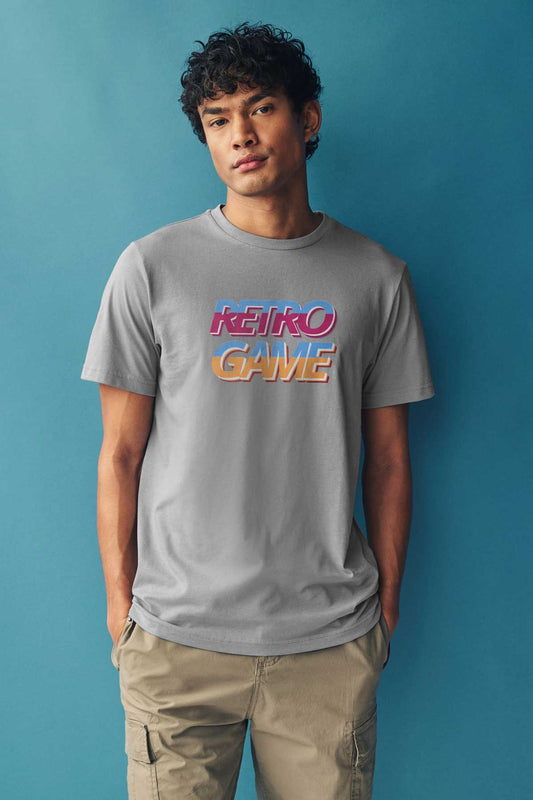 Polo Republica Men's Retro Game Printed Tee Shirt