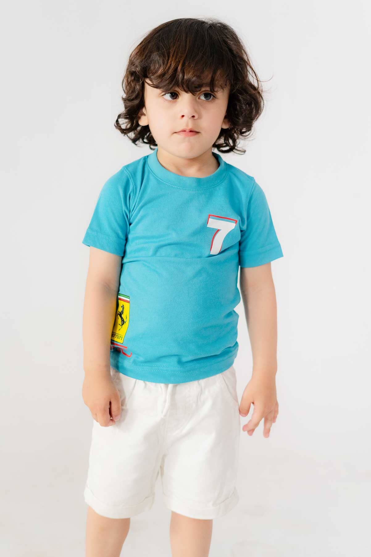 Polo Republica Boy's Ferrari Printed Tee Shirt