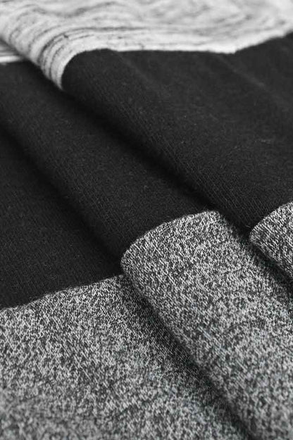 Grey Melange & Charcoal