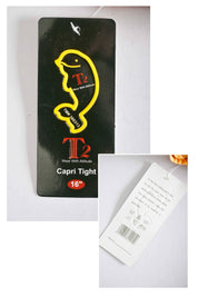 T2 Kid's Solid Design Capri Tights Girl's Trousers First Choice 