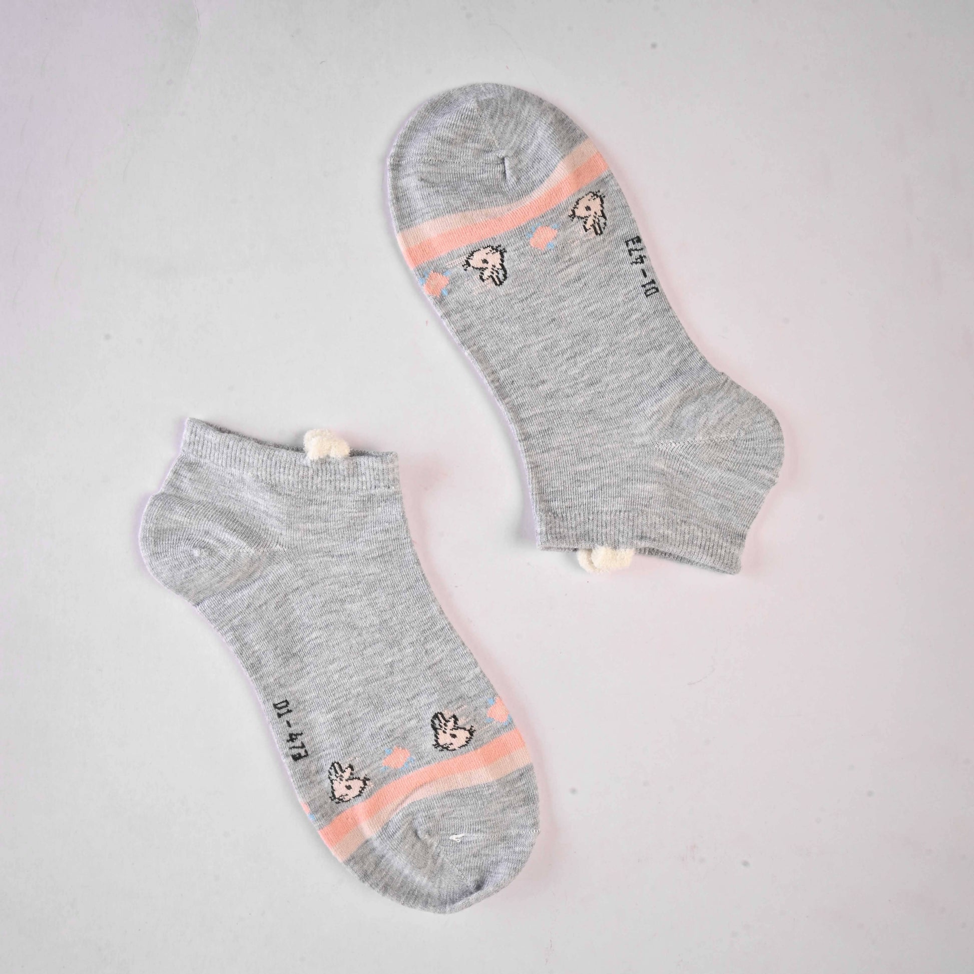 Well Women's Premium Anklet Socks Socks SRL Grey D5 EUR 35-40