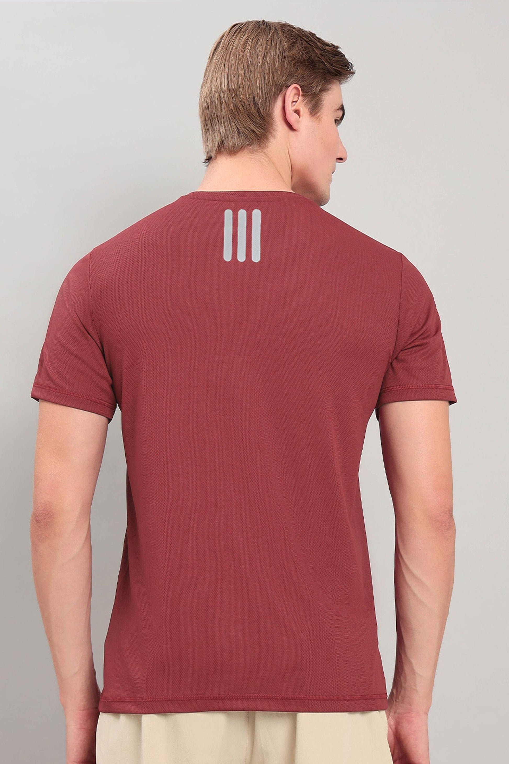 Men's Rhodes Design Activewear Crew Neck Minor Fault Tee Shirt