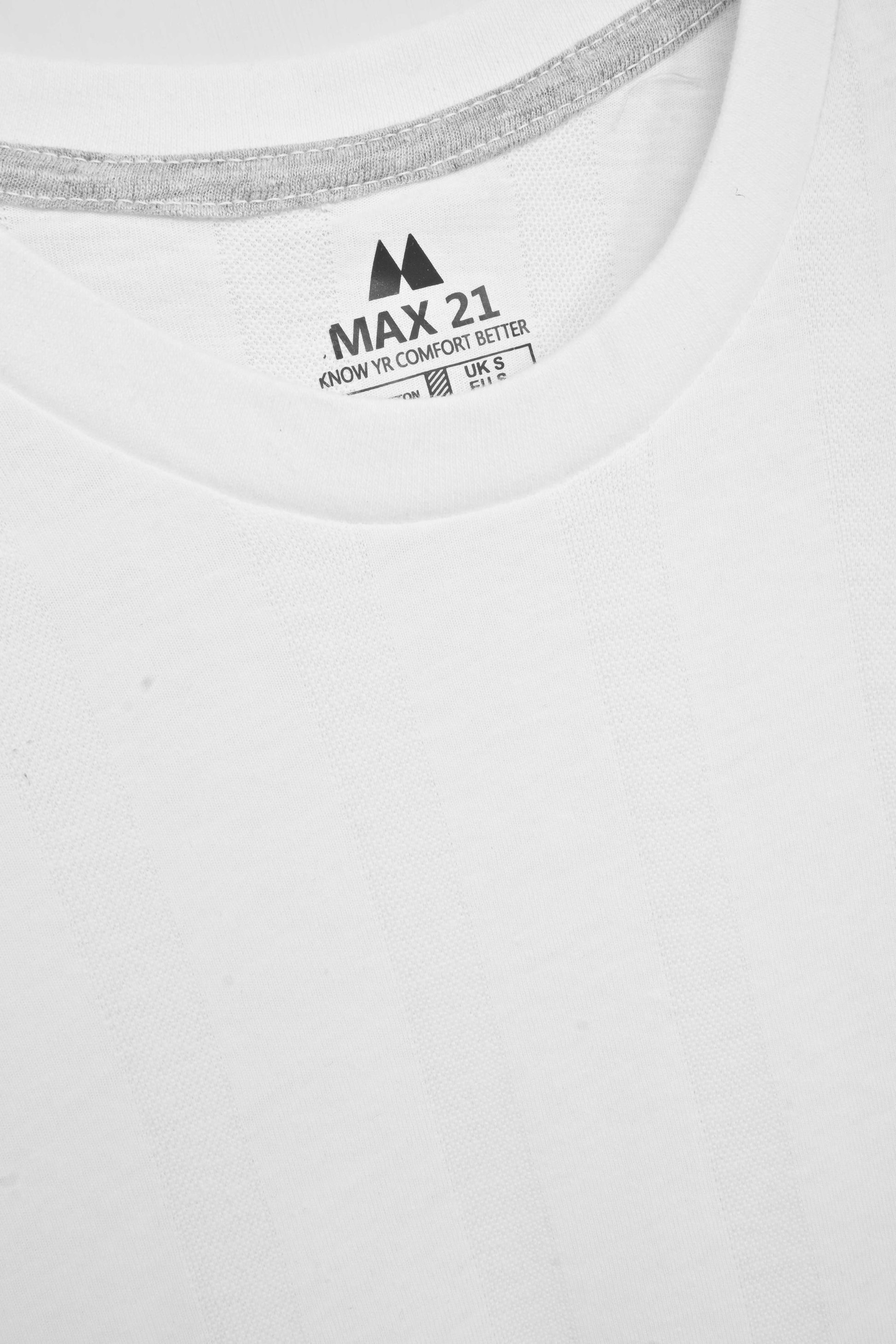 Max 21 Men's Grafton Design Classic Tee Shirt Men's Tee Shirt SZK 