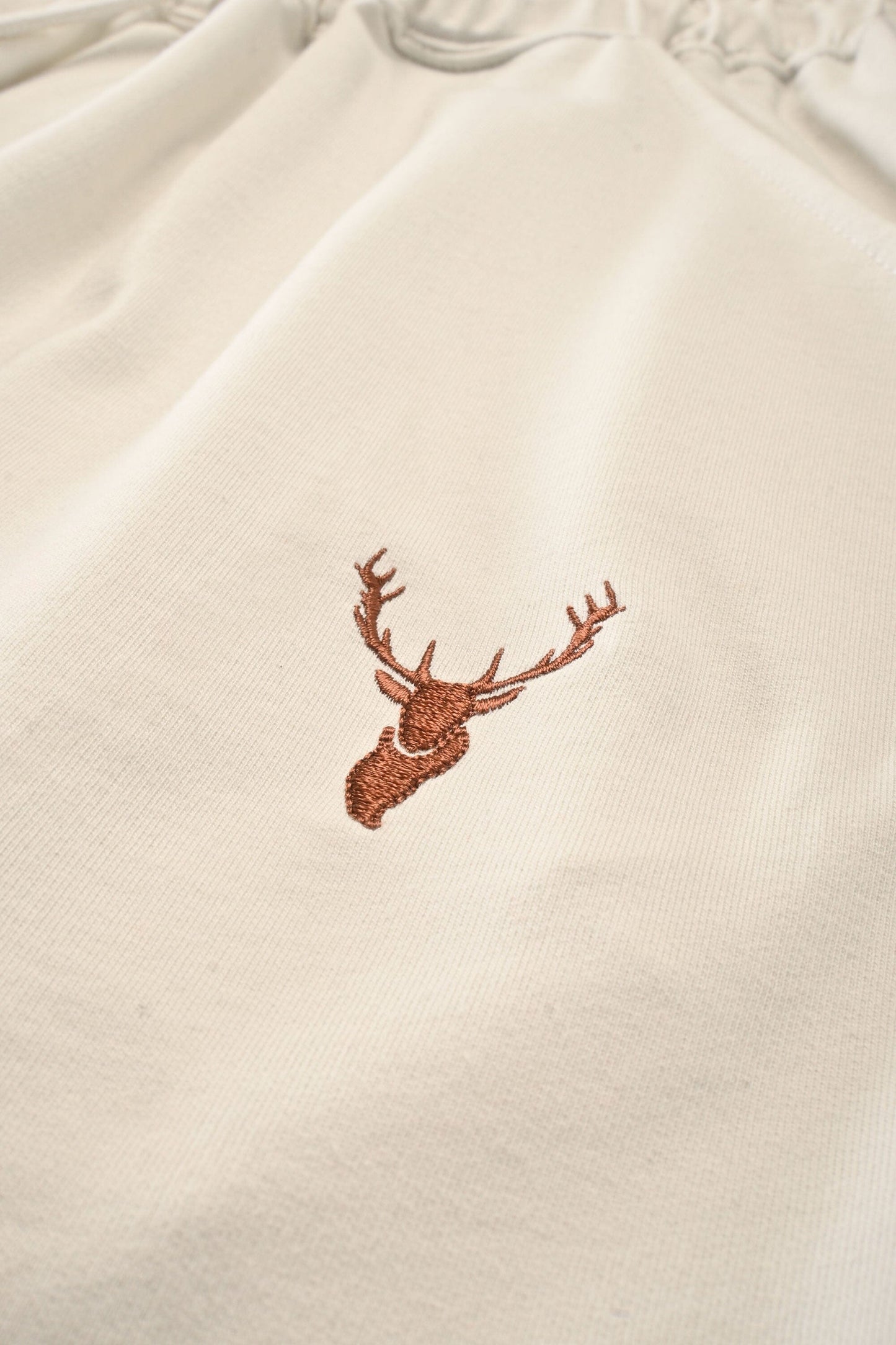 Polo Republica Men's Deer Logo Embroidered Terry Jogger Pants