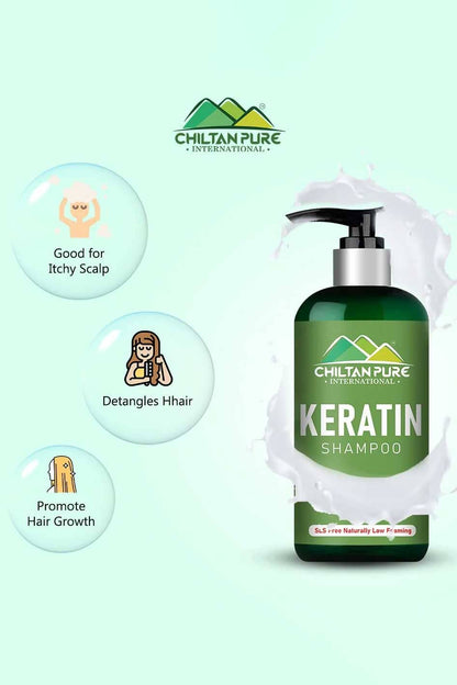 Chiltan Pure Keratin Shampoo - 260ml