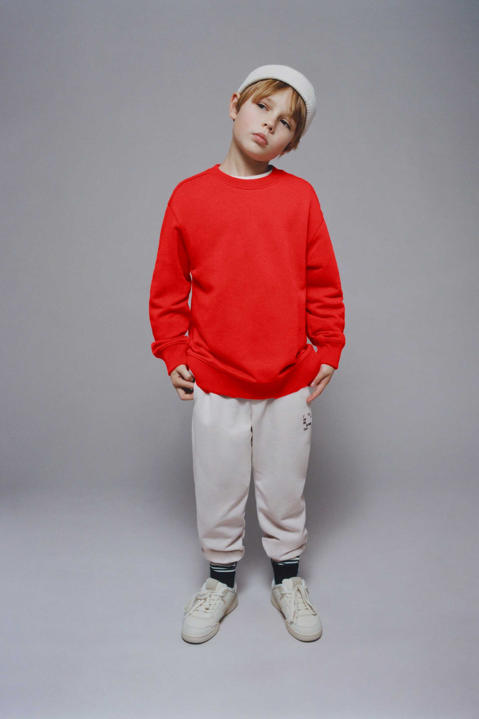 Rabbit Skin Kid's Fleece Sweat Shirt Boy's Sweat Shirt Minhas Garments 