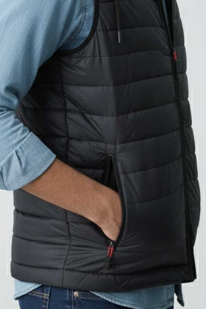 Men's Detachable Hooded Puffer Gilet