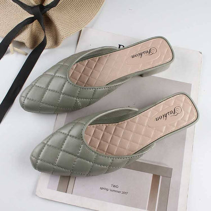 Women's Summer Pointed Toe Slip On Flat Shoes
