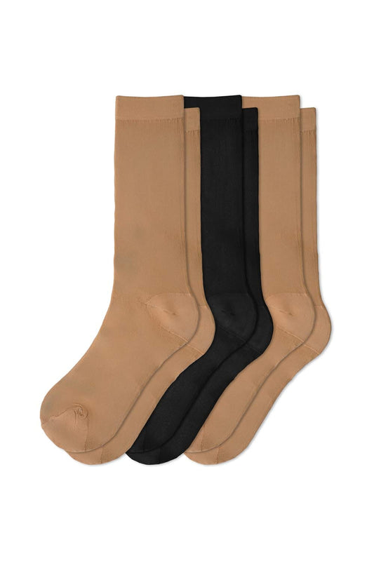 Gol Women's Crew Socks - Pack Of 3