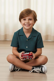 Styles Republic Boy's Basic Premium Casual Shirt