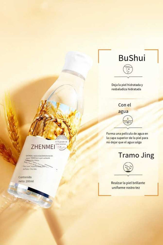 ZHENMEI Oatmeal Moisturizing Hydrating Soft Skin Toner