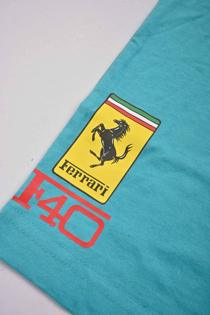 Polo Republica Boy's PakWheels Ferrari Printed Tee Shirt