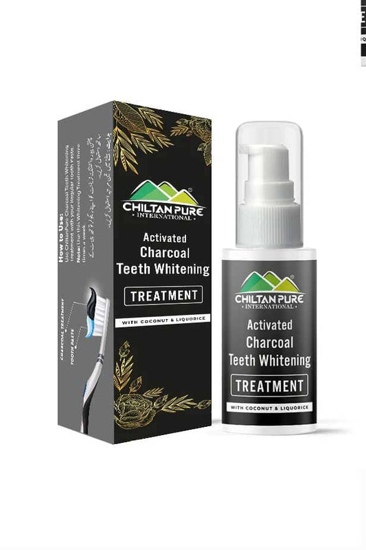 Chiltan Pure Activated Charcoal Teeth Whitening Treatment - 50ml Health & Beauty CNP 