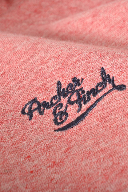 Archer & Finch Boy's Logo Embroidered Fleece Pullover Hoodie Boy's Pullover Hoodie LFS 