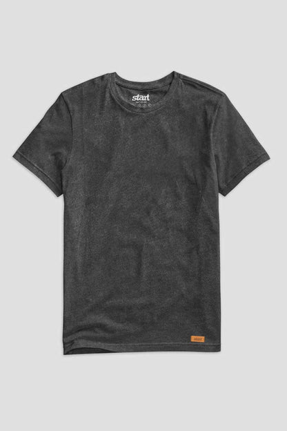 Start Men's Solid Design Short Sleeve Tee Shirt Men's Tee Shirt Weavetex Trading 