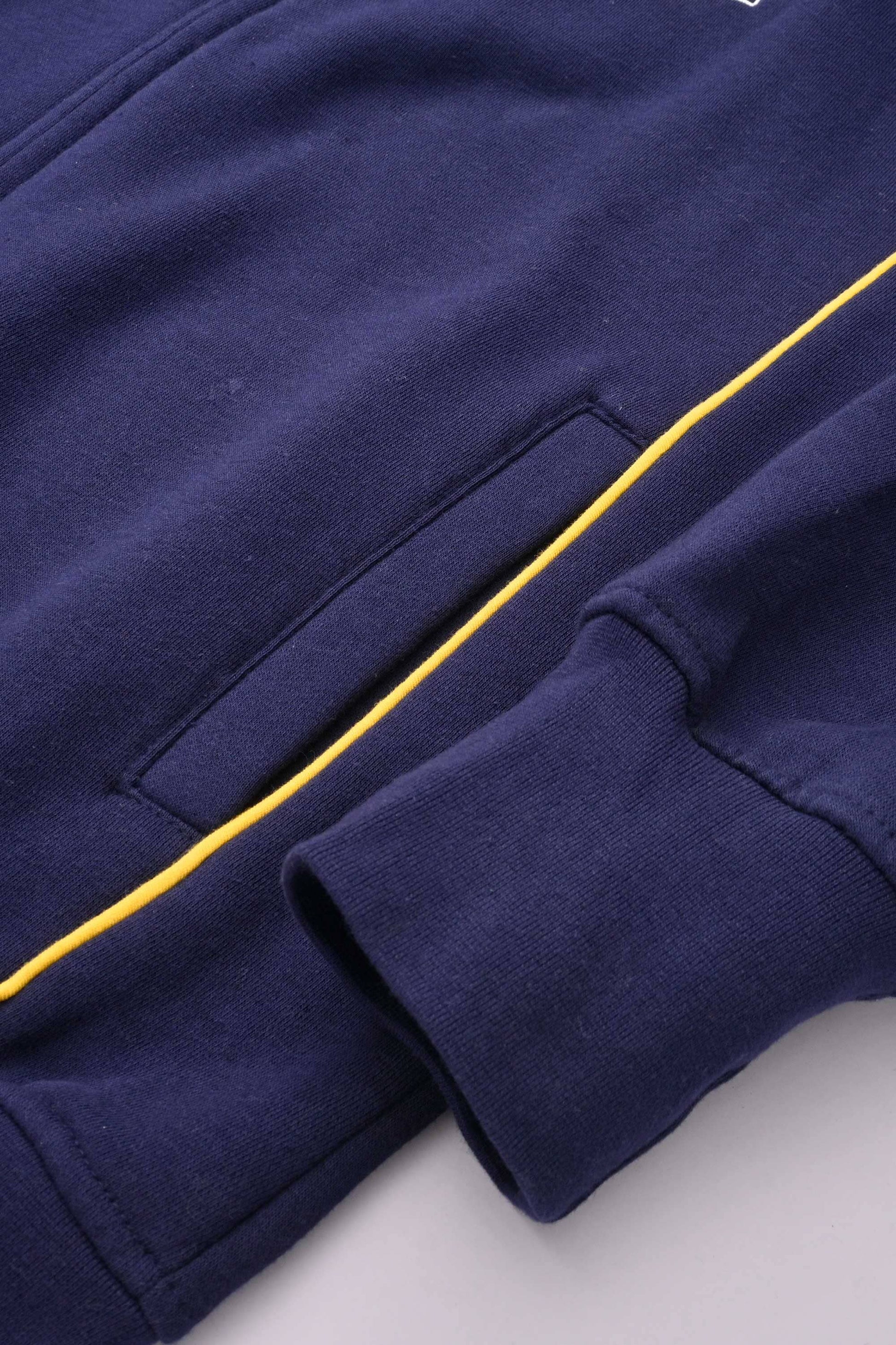 Men's Voemme Embroidered Stripes Style Fleece Zipper Jacket Men's Jacket First Choice 