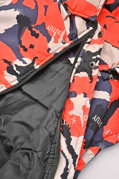 Men's Camo Puffer Body Warmer Hooded Gilet Men's Jacket First Choice 