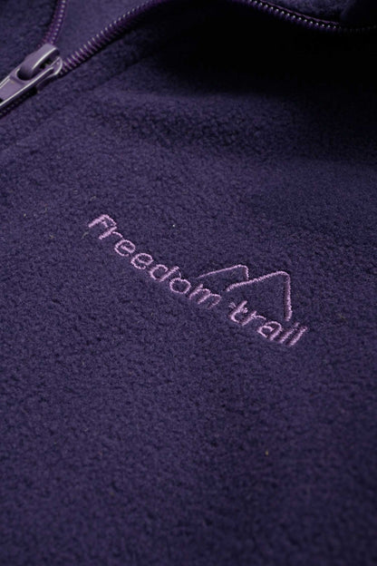 Freedom Trail Girl's Quarter Zipper Polar Fleece Sweat Shirt Girl's Sweat Shirt Syed Adeel Zafar 