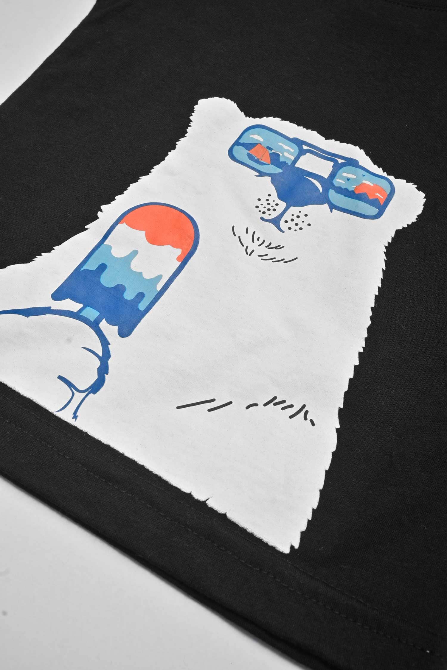 Polo Republica Boy's Cool Polar Bear Printed Tee Shirt