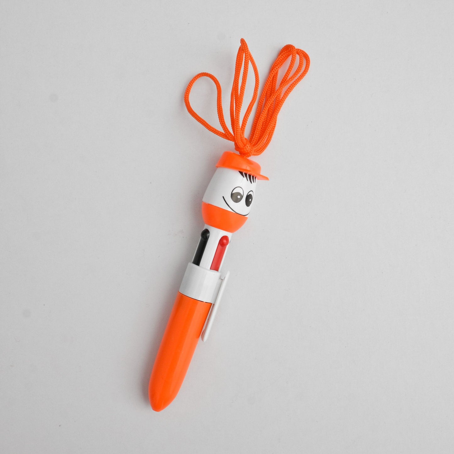 Joker Kid's 4-in-1 Ballpoint Pen Stationary & General Accessories RAM Orange 