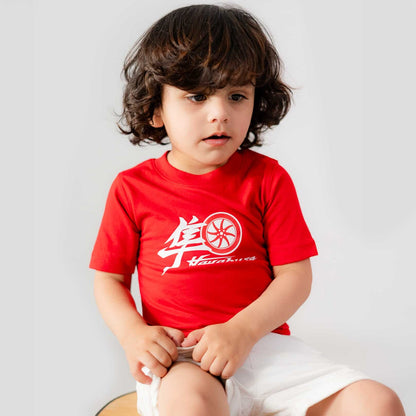 Polo Republica Boy's PakWheels HAYABUSA Printed Tee Shirt Boy's Tee Shirt Polo Republica Red 1-2 Years 