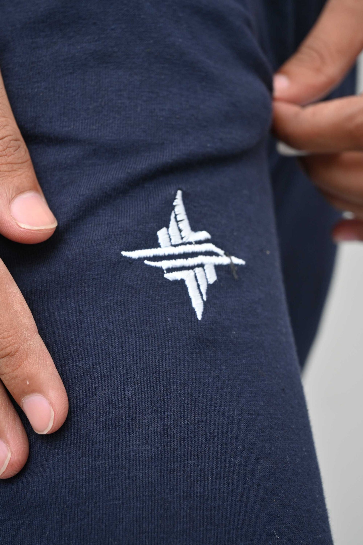 Men's Embroidered Logo & Stripes style Classic Minor Fault Trousers elo