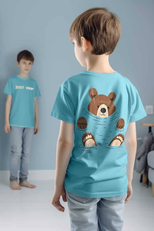 Polo Republica Boy's Just Vibin Printed Tee Shirt Boy's Tee Shirt Polo Republica 