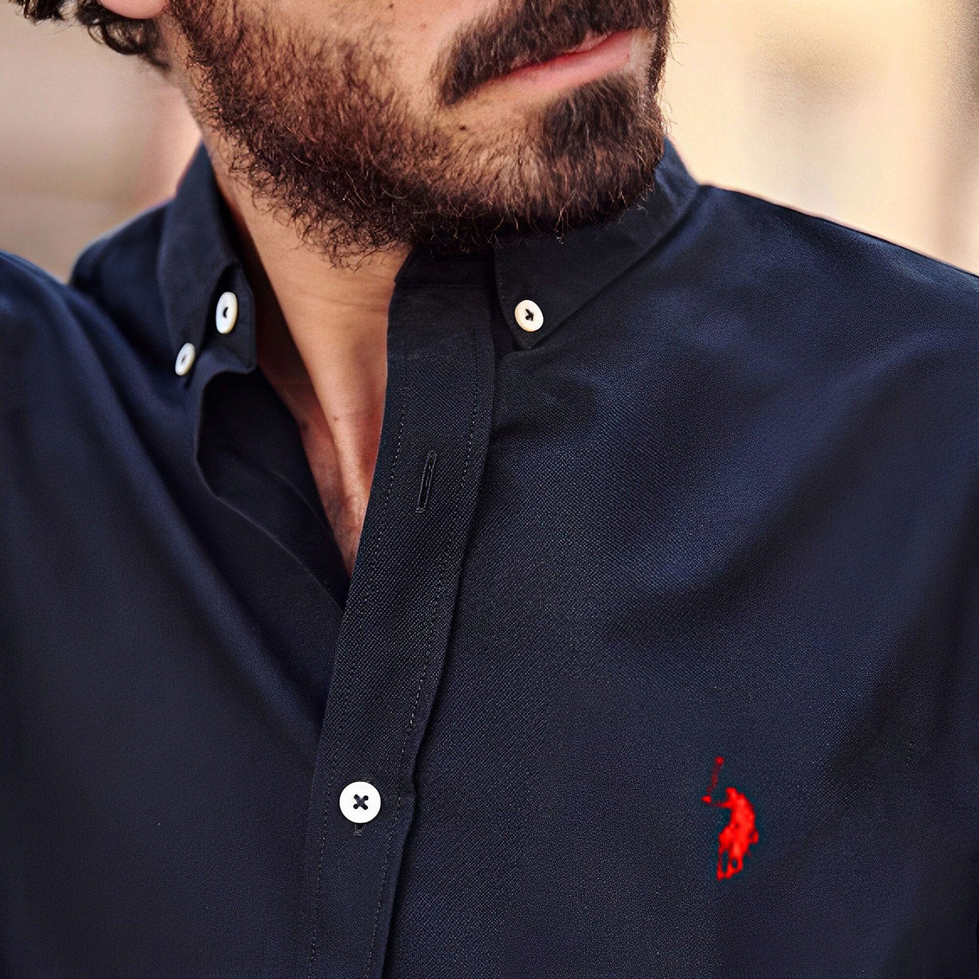 Polo Republica Men's Essentials Knitted Casual Shirt Men's Casual Shirt Polo Republica 