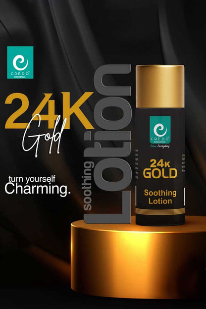 Credo 24K Gold Soothing Lotion- 120 ml