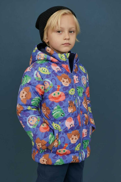 Olive Outfits Kid's Premium Hooded Puffer Jacket