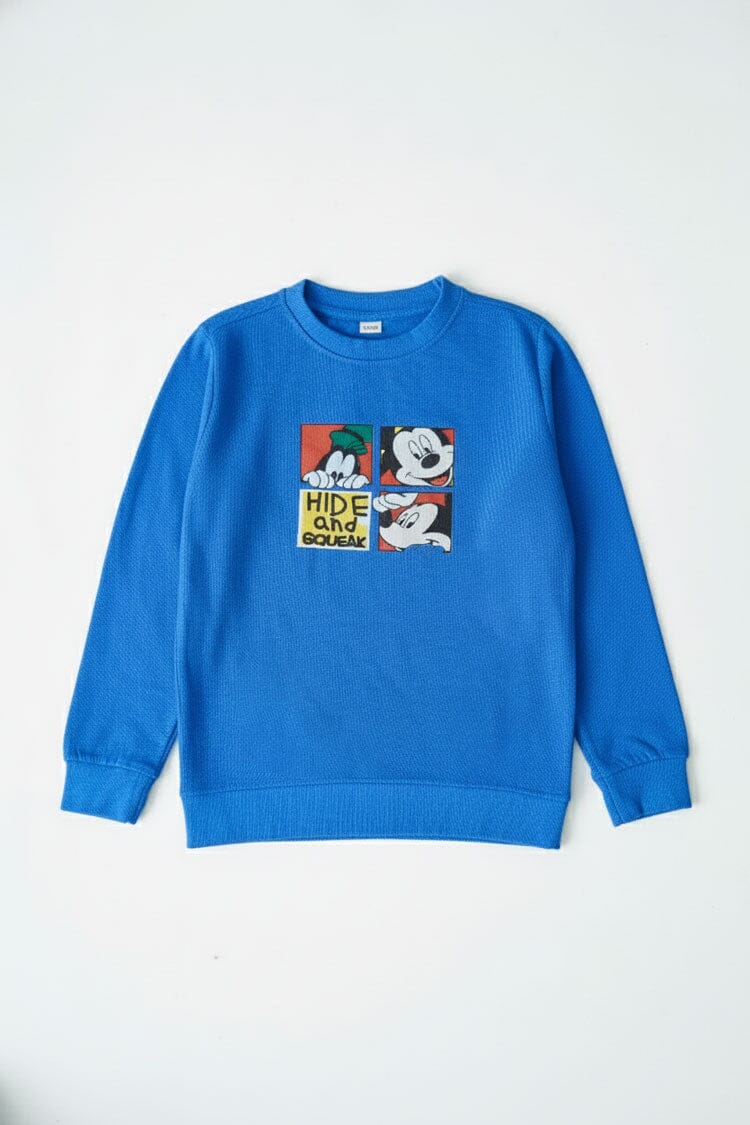 Boy's Hide & Squeak Fleece Sweatshirt