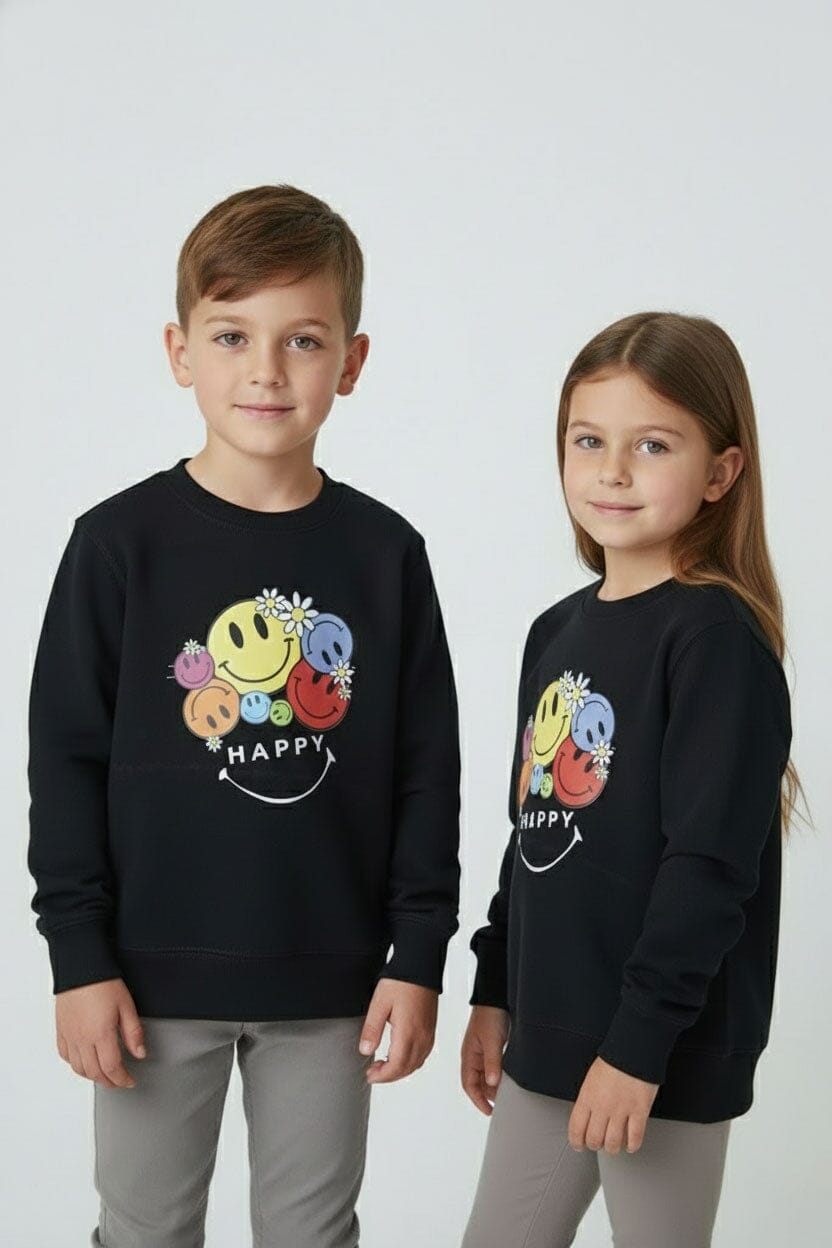 Rabbit Skins Kid's Happy Fleece Sweatshirt