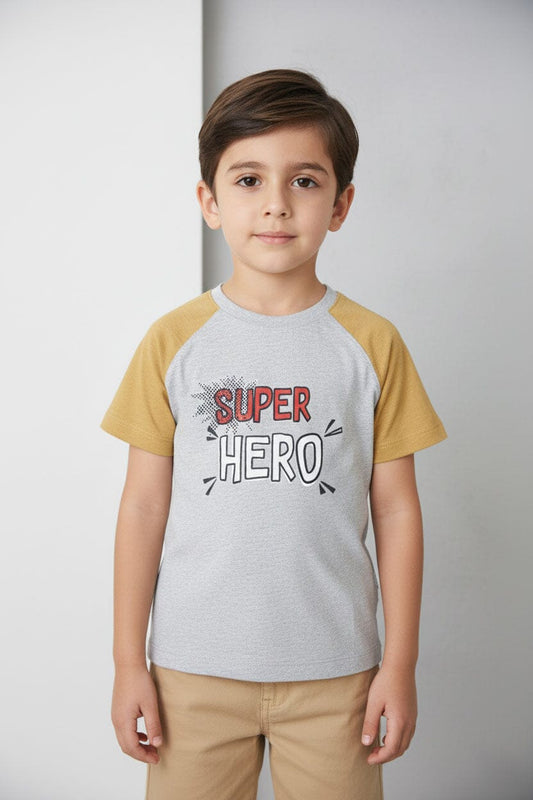 Styles Republic Boy's Super Hero Tee Shirt